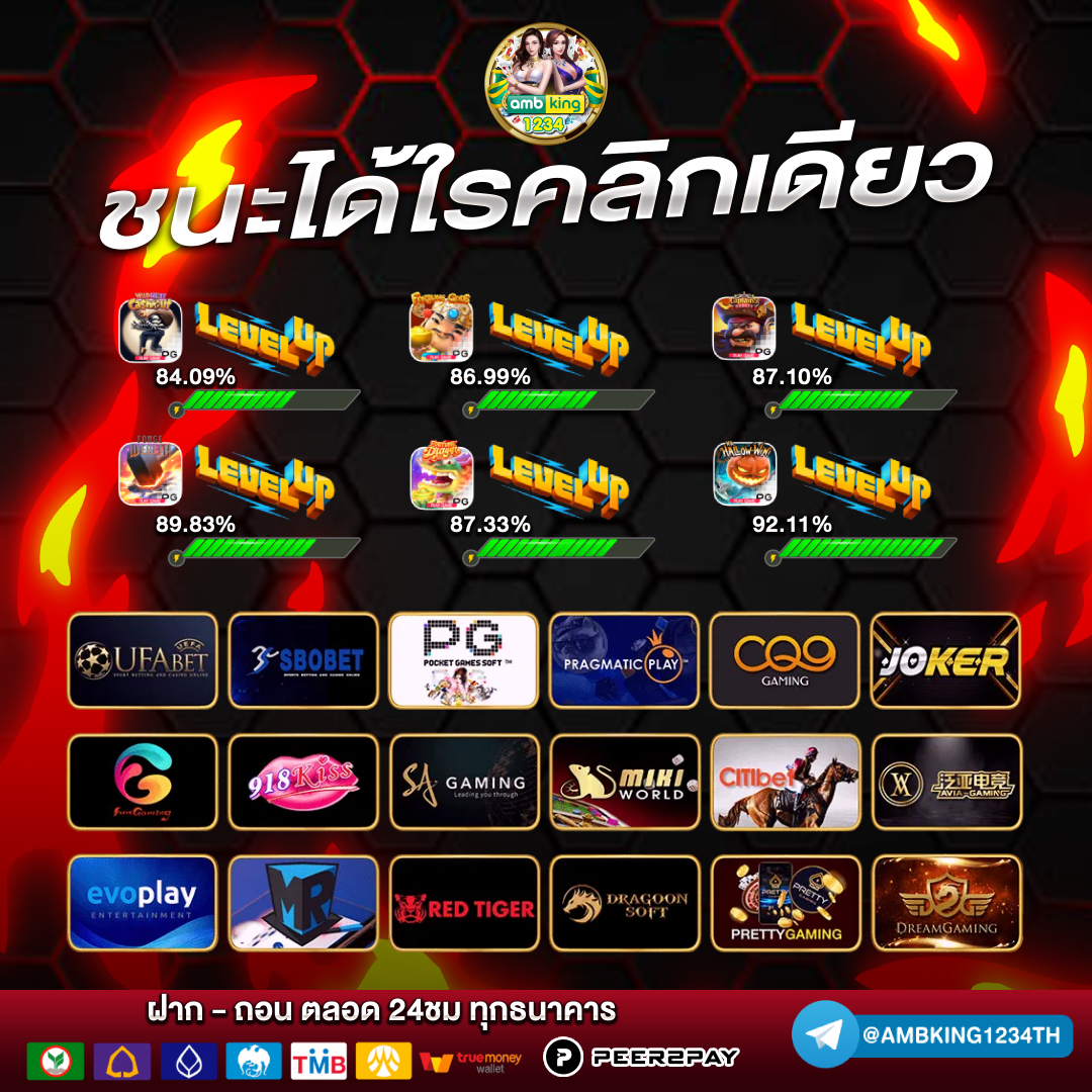 เว็บตรง 100 ไม่มี ขั้นต่ำ - แบนเนอร์โปรโมชั่น